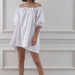 Worn Store Short Drawstring Dress
